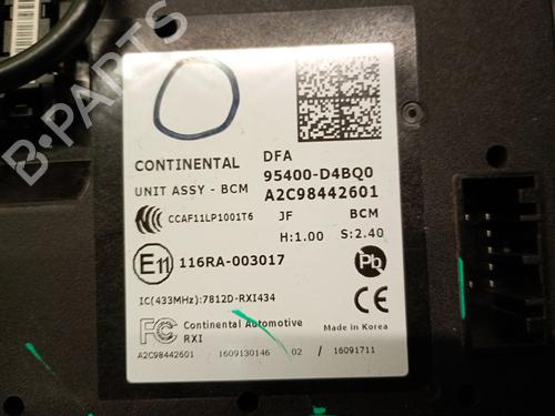Electronic module KIA OPTIMA (JF) 1.7 CRDi | BP31847585M83 - Image 3