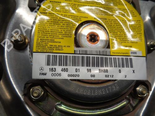 Driver airbag MERCEDES-BENZ M-CLASS (W163) ML 270 CDI (163.113) | BP18417109C9 