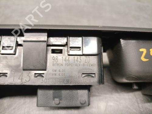 Left front window switch PEUGEOT 3008 I MPV (0U_) 1.2 | BP33426654I27 - Image 5