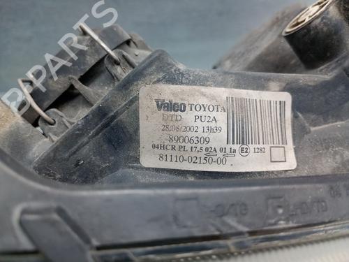 Right headlight TOYOTA COROLLA (_E12_) 2.0 D-4D (CDE120R, CDE120L_) | BP28216423C29 
