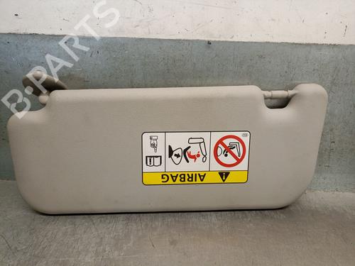Used Right sun visor Right sun visor TOYOTA YARIS (_P13_) 1.4 D (NLP130_, NLP130) (90 hp) 40150884 40150884