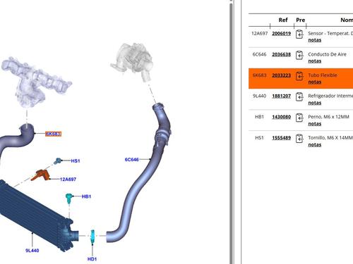 Pipe FORD TRANSIT Van (FA_ _) 2.2 TDCi | BP37436813M125 - Image 5