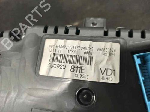 Instrument cluster SKODA FABIA II (542) 1.2 12V | BP7163045C47 
