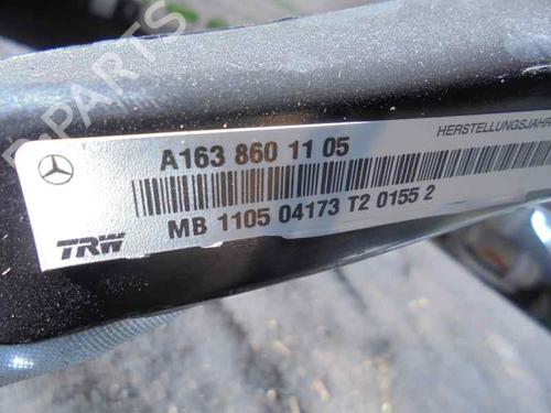 Left curtain airbag MERCEDES-BENZ M-CLASS (W163) ML 270 CDI (163.113) | BP2125958C11 
