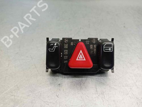 Used Warning switch MERCEDES-BENZ CLK (C208) CLK 320 (208.365) (218 hp) 13026600