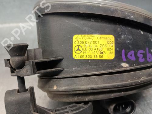 Left front fog light MERCEDES-BENZ A-CLASS (W169) A 200 CDI (169.008, 169.308) | BP26324517C30 