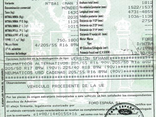 Gearbox FORD MONDEO III (B5Y) 2.0 TDCi | BP12114620M3 