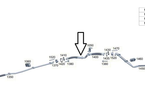 AC pipe MERCEDES-BENZ EQV (W447) EQV 300 (447.813, 447.815) | BP14329619M126 