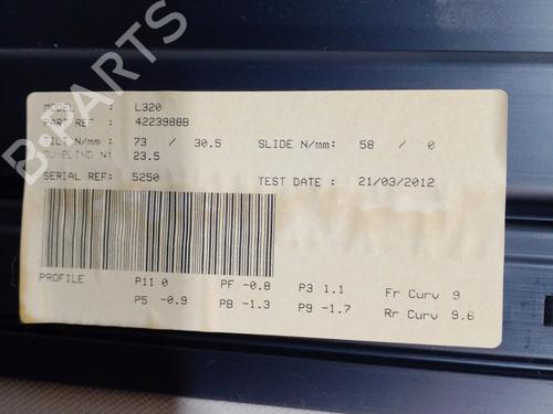 Sunroof LAND ROVER RANGE ROVER SPORT I (L320) 3.0 D 4x4 | BP25243445C124 