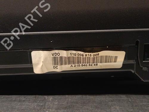 Instrument cluster MERCEDES-BENZ E-CLASS (W210) E 270 CDI (210.016) | BP30938727C47