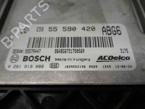 Engine control unit (ECU) OPEL INSIGNIA A (G09) 2.0 CDTI (68) | BP7911172M57 