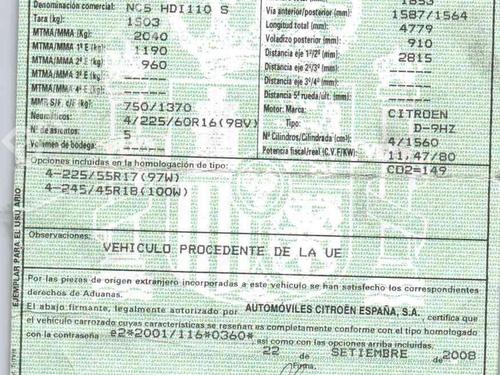 Fuse box CITROËN C5 III (RD_) 1.6 HDi 110 (RD9HZC) | BP34174772E1  - Image 5