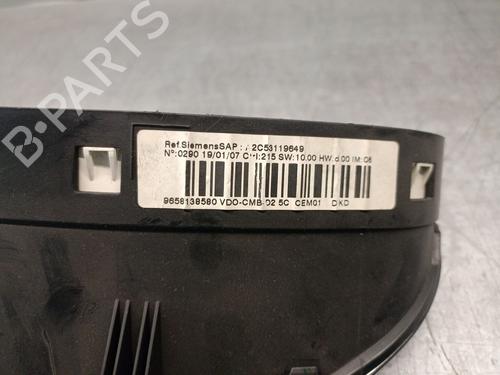 Instrument cluster PEUGEOT 407 (6D_) 1.6 HDi 110 (6D9HZC, 6D9HYC) | BP26494058C47 