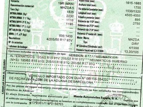 Headlight switch MAZDA 5 (CR) 2.0 CD (CR19) | BP5106121I24  - Image 9