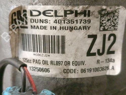 AC compressor OPEL MERIVA B MPV (S10) 1.3 CDTI (75) | BP30657343M34