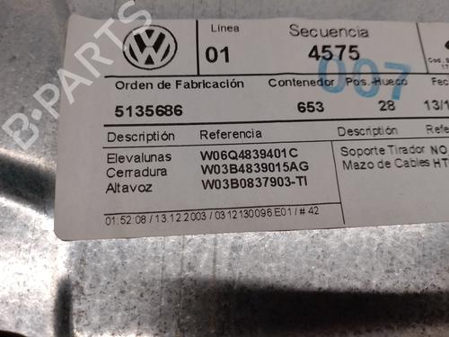 Rear left window mechanism VW POLO (9N_, 9A_) 1.4 16V | BP15398148C24 