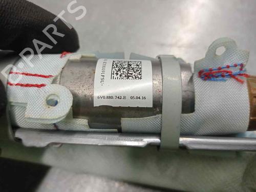 Right curtain airbag SKODA FABIA III (NJ3) 1.2 TSI | BP15258562C12 
