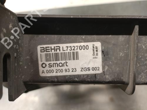 Radiator fan SMART FORTWO Coupe (451) 1.0 (451.331, 451.380) | BP29625116M35 