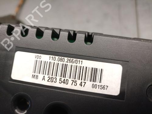 Instrument cluster MERCEDES-BENZ C-CLASS (W203) C 220 CDI (203.008) | BP24175285C47 
