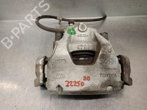 Used Right front brake caliper TOYOTA YARIS (_P21_, _PA1_, _PH1_) 1.5 Hybrid (MXPH11) (92 hp) 25236720