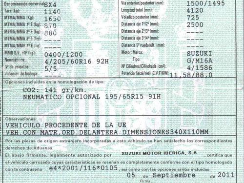 Left taillight SUZUKI SX4 (EY, GY) 1.6 VVT (RW416, YA21S) | BP33622665C34 - Image 9