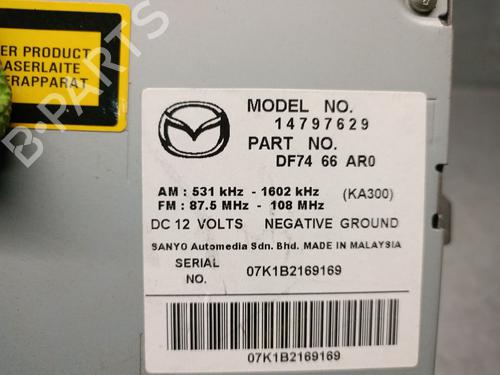 Radio MAZDA 2 (DE_, DH_) 1.5 (DE5FS) | BP31015875E6 
