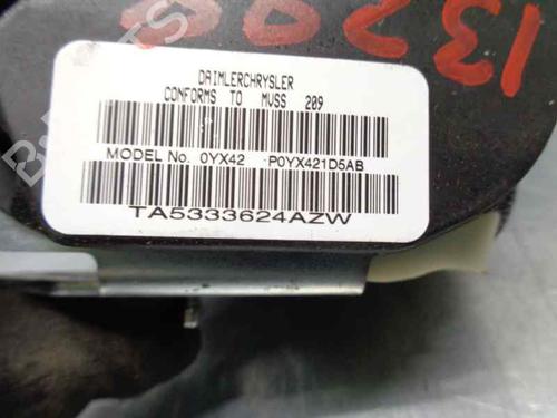 Rear right seatbelt CHRYSLER SEBRING (JS) 2.0 CRD | BP7869189I28 