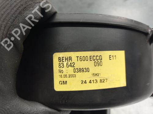 Heater blower motor OPEL ZAFIRA A MPV (T98) 2.0 DTI 16V (F75) | BP8594644M62 