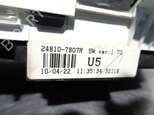Instrument cluster RENAULT KOLEOS I (HY_) 2.0 dCi (HY0K) | BP5271120C47 