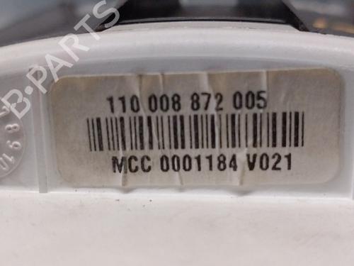 Instrument cluster SMART CITY-COUPE (450) 0.6 (S1CLB1, 450.331, 450.336) | BP12130302C47 