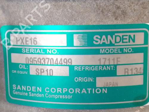 AC compressor VW CRAFTER 30-50 Van (2E_) 2.5 TDI | BP23422228M34 