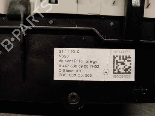 Air vent MERCEDES-BENZ VITO Tourer (W447) 116 CDI (447.701, 447.703, 447.705) | BP18460057I21 