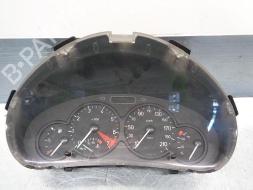 Used Instrument cluster PEUGEOT 206 CC (2D) 1.6 16V (2DNFUF, 2DNFUR) (109 hp) 9150357