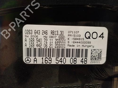 Instrument cluster MERCEDES-BENZ A-CLASS (W169) A 180 CDI (169.007, 169.307) | BP13917852C47 