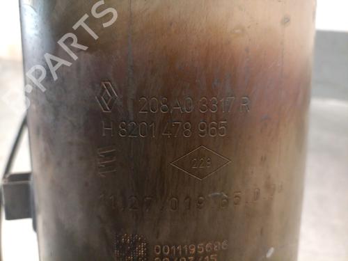 Particulate filter DACIA DOKKER MPV (KE_) 1.5 dCi (KEAJ, KEAH) | BP31837911M81 