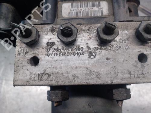 ABS pump MERCEDES-BENZ A-CLASS (W169) A 180 CDI (169.007, 169.307) | BP13929824M43 