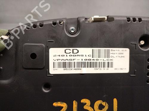 Instrument cluster NISSAN QASHQAI / QASHQAI +2 I (J10, NJ10, JJ10E) 2.0 dCi All-wheel Drive | BP20709035C47 