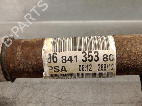 Left front driveshaft PEUGEOT 3008 I MPV (0U_) 1.6 HDi | BP22738629M38 