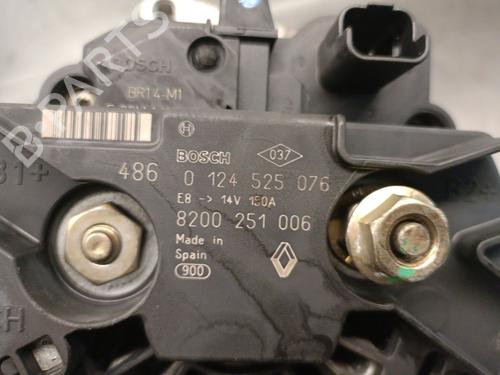 Alternator RENAULT LAGUNA II (BG0/1_) 1.9 dCi (BG08, BG0G) | BP29611309M7 