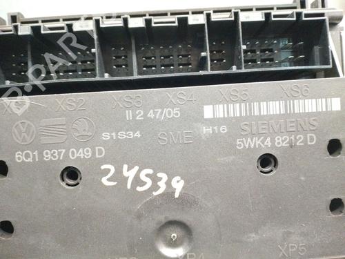 Fuse box SKODA FABIA I (6Y2) 1.4 16V | BP31956337E1
