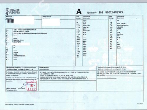 Engine control unit (ECU) OPEL FRONTERA B (U99) 2.2 i (6B_ZC, 6B_VF, 6B_66, 6B_76) | BP33182995M57  - Image 6