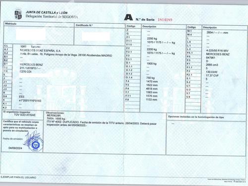 Driveshaft MERCEDES-BENZ E-CLASS (W211) E 270 CDI (211.016) | BP34055877M37 - Image 8