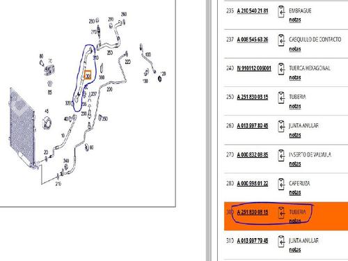 AC-rør MERCEDES-BENZ R-CLASS (W251, V251) R 350 4-matic (251.065, 251.165) | BP29570285M126 