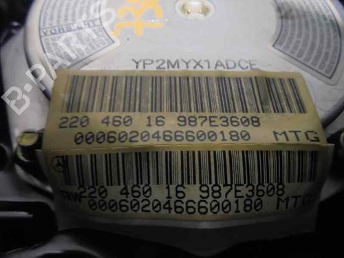 Driver airbag MERCEDES-BENZ S-CLASS (W220) S 320 CDI (220.026, 220.126) | BP2117091C9 