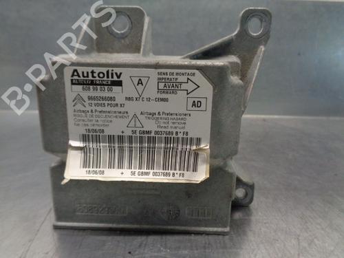 Kollisjonspute styreenhet CITROËN C5 III (RD_) 2.0 HDi (RDRHD8, RDRHDJ, RDRHR8, RDRHRJ) (136 hp) 9426647