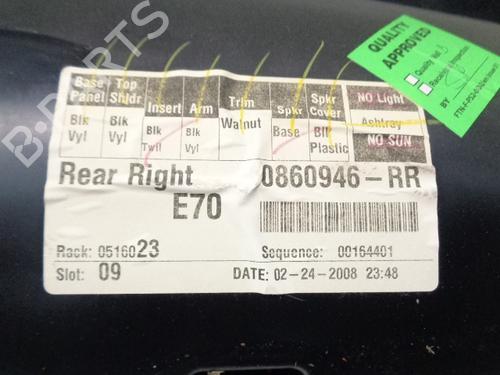 Rear right panel BMW X5 (E70) 3.0 d | BP12244575C61 