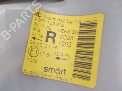 Right headlight SMART FORTWO Coupe (450) 0.7 (450.352, 450.332) | BP36868686C29  - Image 10