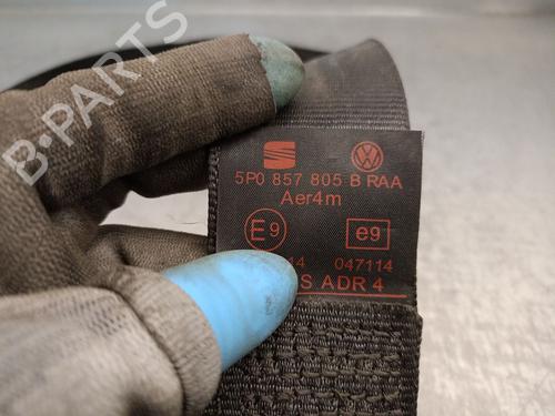 Rear right seatbelt SEAT ALTEA (5P1) 1.9 TDI | BP21579801I28 
