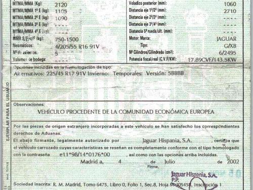 Brugte JAGUAR X-TYPE I (X400) 2.5 V6 All-wheel Drive (196 hp) 4373146