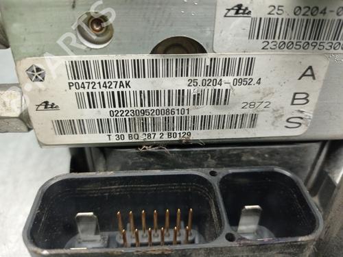 ABS pump CHRYSLER VOYAGER IV (RG, RS) 2.5 CRD | BP26605411M43 